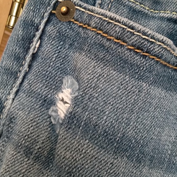 American Eagle blue denim jeans sz 0 - Picture 8 of 11